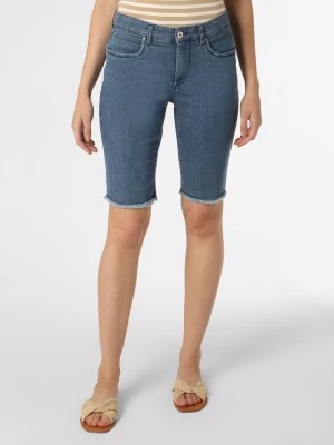 Zdjęcie produktu Olivia Damskie spodenki jeansowe Kobiety Bawełna niebieski jednolity,