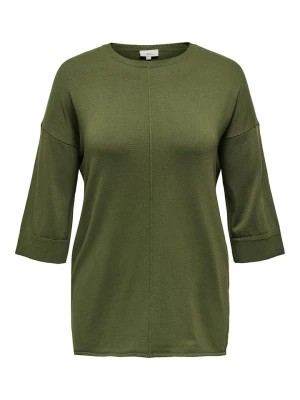 Zdjęcie produktu ONLY Carmakoma Sweter w kolorze khaki rozmiar: 46/48