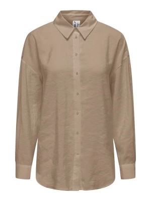 Zdjęcie produktu ONLY Koszula w kolorze jasnobrązowym rozmiar: XL