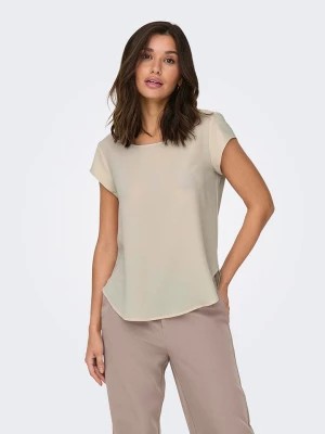 Zdjęcie produktu ONLY Koszulka w kolorze beżowym rozmiar: 38
