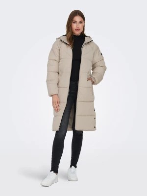 Zdjęcie produktu ONLY Płaszcz pikowany w kolorze beżowym rozmiar: M