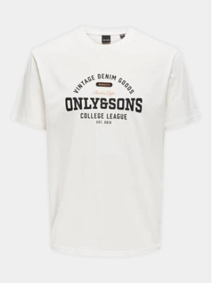 Zdjęcie produktu Only & Sons T-Shirt Lenny 22028593 Biały Regular Fit