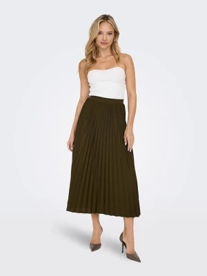 Zdjęcie produktu ONLY Spódnica w kolorze brązowym rozmiar: XL