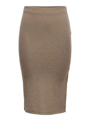 Zdjęcie produktu ONLY Spódnica w kolorze jasnobrązowym rozmiar: L