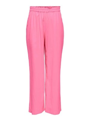 Zdjęcie produktu ONLY Spodnie "Tokyo" w kolorze różowym rozmiar: L/L32