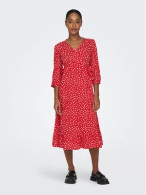 Zdjęcie produktu ONLY Sukienka codzienna 15253350 Czerwony Regular Fit