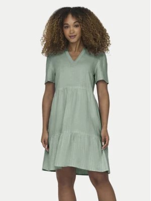 Zdjęcie produktu ONLY Sukienka letnia Tiri-Caro 15310970 Zielony Regular Fit