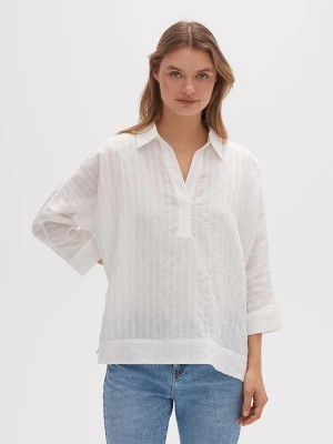 Zdjęcie produktu OPUS Bluzka "Foma" w kolorze białym rozmiar: L