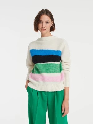 Zdjęcie produktu OPUS Sweter "Polora" w kolorze kremowym rozmiar: 44