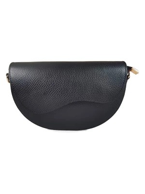 Zdjęcie produktu ORE10 Skórzana torebka "Brais" w kolorze czarnym - 26 x 17 x 8 cm rozmiar: onesize
