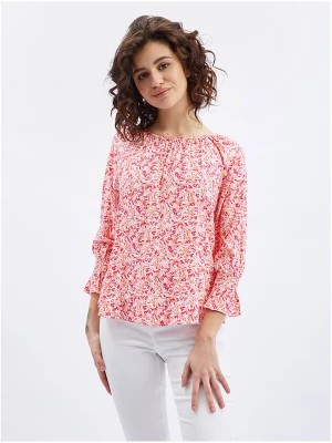 Zdjęcie produktu orsay Bluzka w kolorze biało-różowym rozmiar: 38