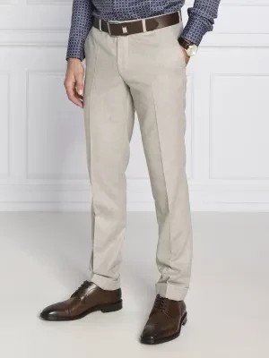 Zdjęcie produktu Oscar Jacobson Wełniane spodnie Denz Turn Up | Regular Fit