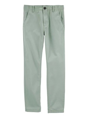 Zdjęcie produktu OshKosh Spodnie w kolorze zielonym rozmiar: 140