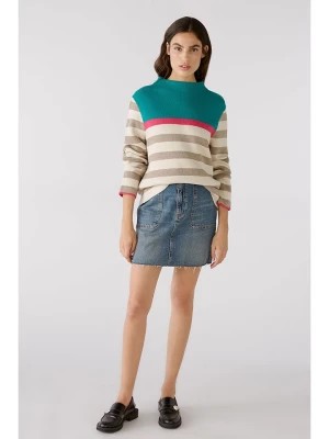 Zdjęcie produktu Oui Sweter w kolorze morsko-beżowym rozmiar: 38