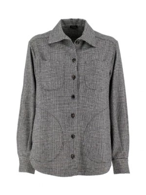 Zdjęcie produktu Overshirt z wełny i kaszmiru Kiton