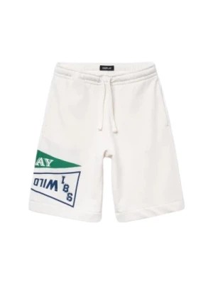 Zdjęcie produktu Oversized Bermuda Shorts z Regulowanym Sznurkiem Replay