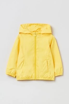 Zdjęcie produktu OVS kurtka przeciwdeszczowa dziecięca kolor żółty
