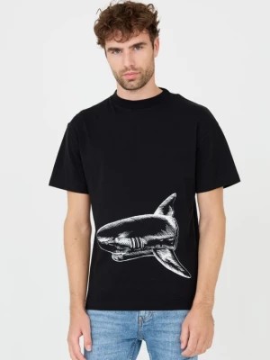 Zdjęcie produktu PALM ANGELS Czarny t-shirt Broken Shark Classic Tee