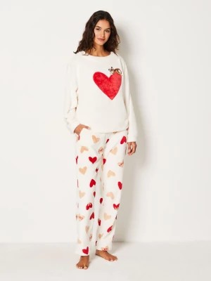 Zdjęcie produktu Pantalon de pyjama polaire à cœurs Etam