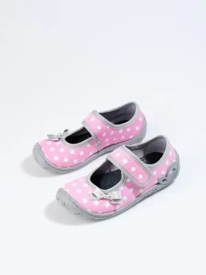 Zdjęcie produktu Pantofle dla dziewczynki różowe Shelvt