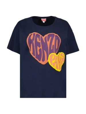 Zdjęcie produktu Paris Serca Print Oversized T-shirt Kenzo