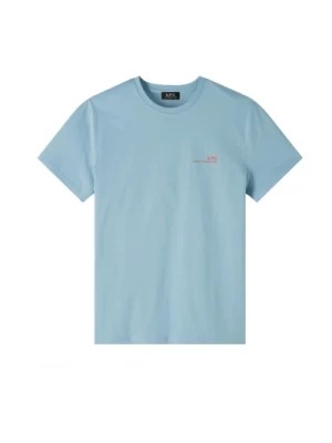 Zdjęcie produktu Paris T-shirt Niebieski Gris A.p.c.