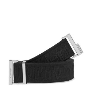 Zdjęcie produktu Pasek Damski Calvin Klein Gracie Logo Jacquard Belt 3.0 K60K611922 Czarny