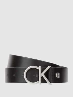 Zdjęcie produktu Pasek skórzany z aplikacją z logo CK Calvin Klein