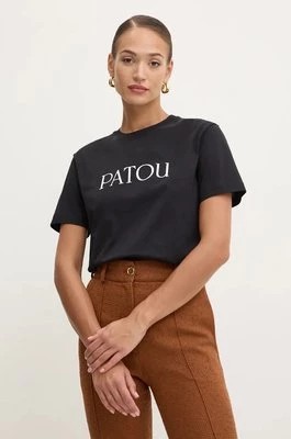 Zdjęcie produktu Patou t-shirt bawełniany damski kolor czarny JE0299999