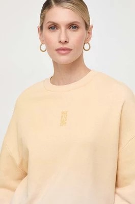 Zdjęcie produktu Patrizia Pepe bluza bawełniana damska kolor żółty gładka 8M1558 J169