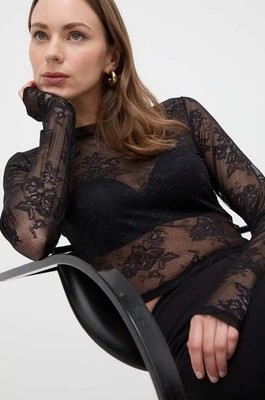 Zdjęcie produktu Patrizia Pepe bluzka damska kolor czarny gładka 2M4366 J207