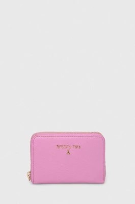 Zdjęcie produktu Patrizia Pepe portfel skórzany damski kolor różowy CQ8512 L001