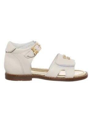 Zdjęcie produktu Patrizia Pepe Skórzane sandały w kolorze białym rozmiar: 24