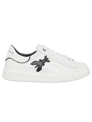 Zdjęcie produktu Patrizia Pepe Skórzane sneakersy w kolorze białym rozmiar: 40