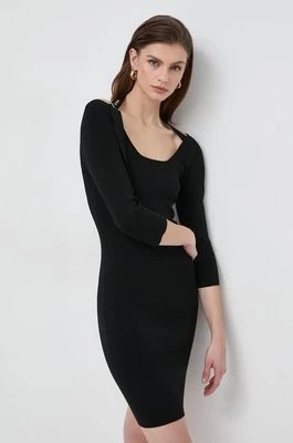 Zdjęcie produktu Patrizia Pepe sukienka kolor czarny mini dopasowana 8A1244 K164