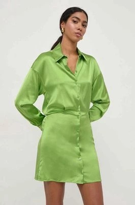 Zdjęcie produktu Patrizia Pepe sukienka kolor zielony mini rozkloszowana 8A1260 A644