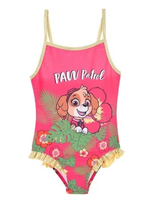 Zdjęcie produktu Paw Patrol Strój kąpielowy "Psi Patrol" w kolorze różowym ze wzorem rozmiar: 116