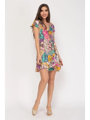 Zdjęcie produktu Peace & Love Sukienka w kolorze fioletowym ze wzorem rozmiar: L