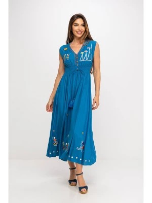 Zdjęcie produktu Peace & Love Sukienka w kolorze niebieskim rozmiar: XL
