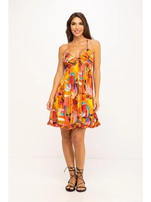 Zdjęcie produktu Peace & Love Sukienka w kolorze pomarańczowym rozmiar: L