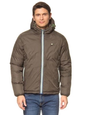 Zdjęcie produktu Peak Mountain Dwustronna kurtka w kolorze antracytowo-szarobrązowym rozmiar: 46/48