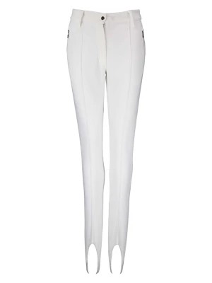 Zdjęcie produktu Peak Mountain Spodnie narciarskie "Afizzli" w kolorze białym rozmiar: S