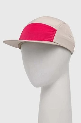Zdjęcie produktu Peak Performance czapka z daszkiem Lightweight kolor beżowy gładka