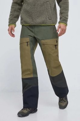 Zdjęcie produktu Peak Performance spodnie narciarskie Gravity Gore-Tex kolor zielony