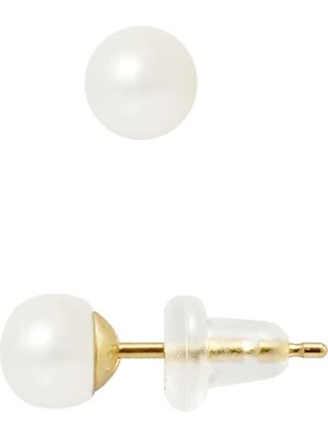 Zdjęcie produktu Pearline Kolczyki-wkrętki z perłami w kolorze białym rozmiar: onesize