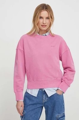 Zdjęcie produktu Pepe Jeans bluza LYNETTE damska kolor różowy gładka PL581432