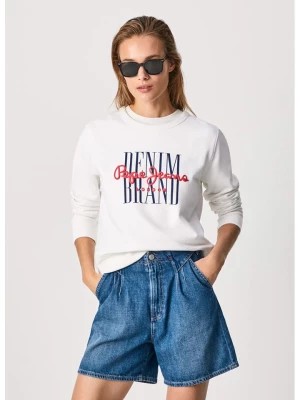 Zdjęcie produktu Pepe Jeans Bluza w kolorze białym rozmiar: L