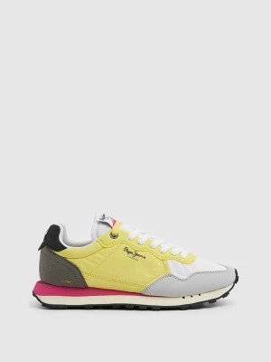 Zdjęcie produktu Pepe Jeans FOOTWEAR Sneakersy w kolorze szaro-żółtym rozmiar: 38