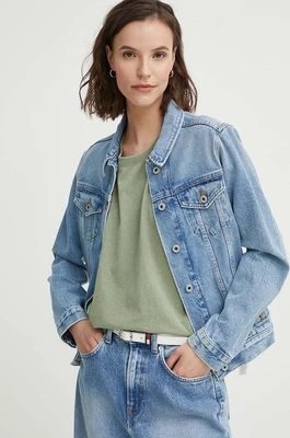 Zdjęcie produktu Pepe Jeans kurtka jeansowa REGULAR JACKET damska kolor niebieski przejściowa PL402432MP4
