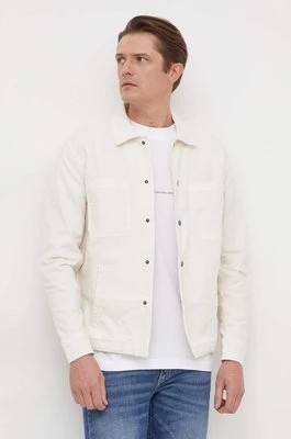 Zdjęcie produktu Pepe Jeans kurtka koszulowa LILO kolor beżowy przejściowa PM308288